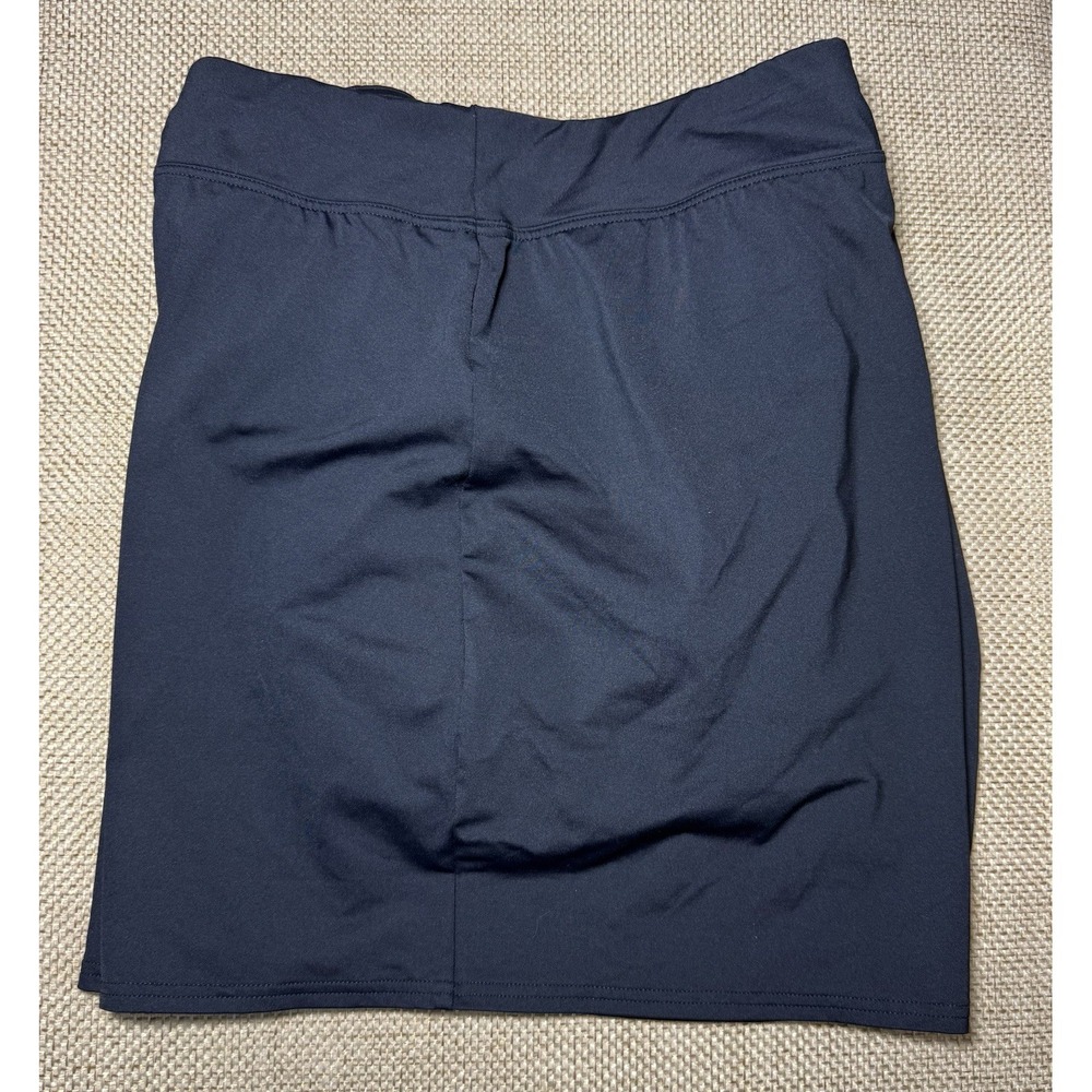 Lands End Swim Shorts Womens 24W Black Plus Modest Bathing Suit Bottoms Briefs